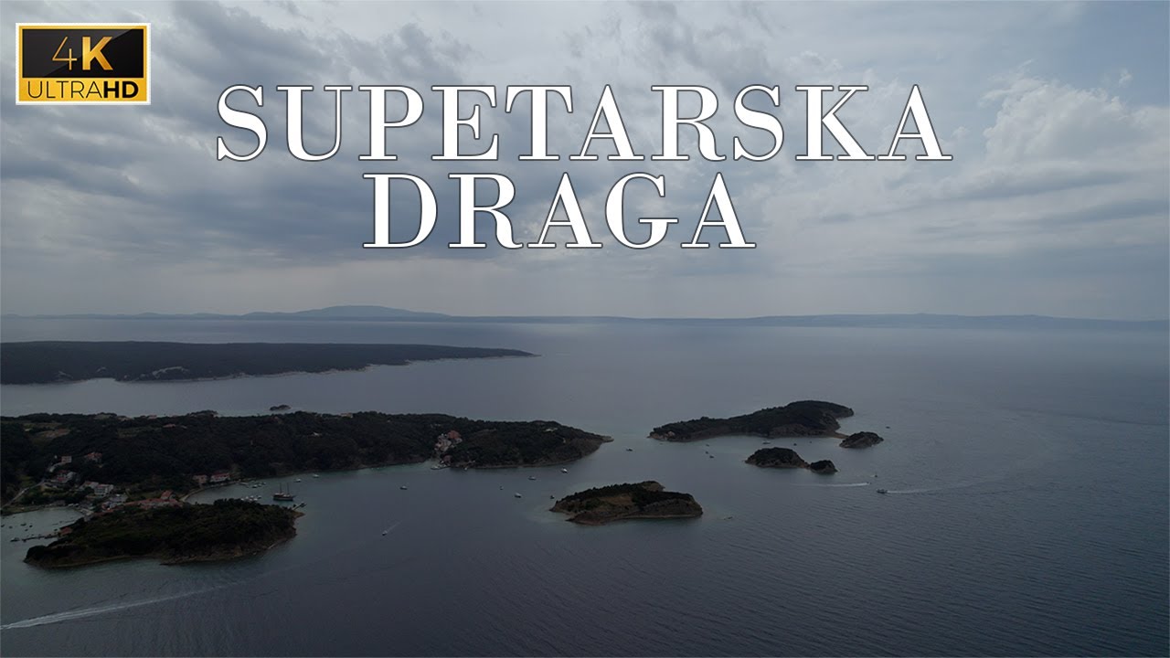 🌴 Rainy Day in Paradise 🌴 Supetarska Draga, Rab Island, Croatia in 4K