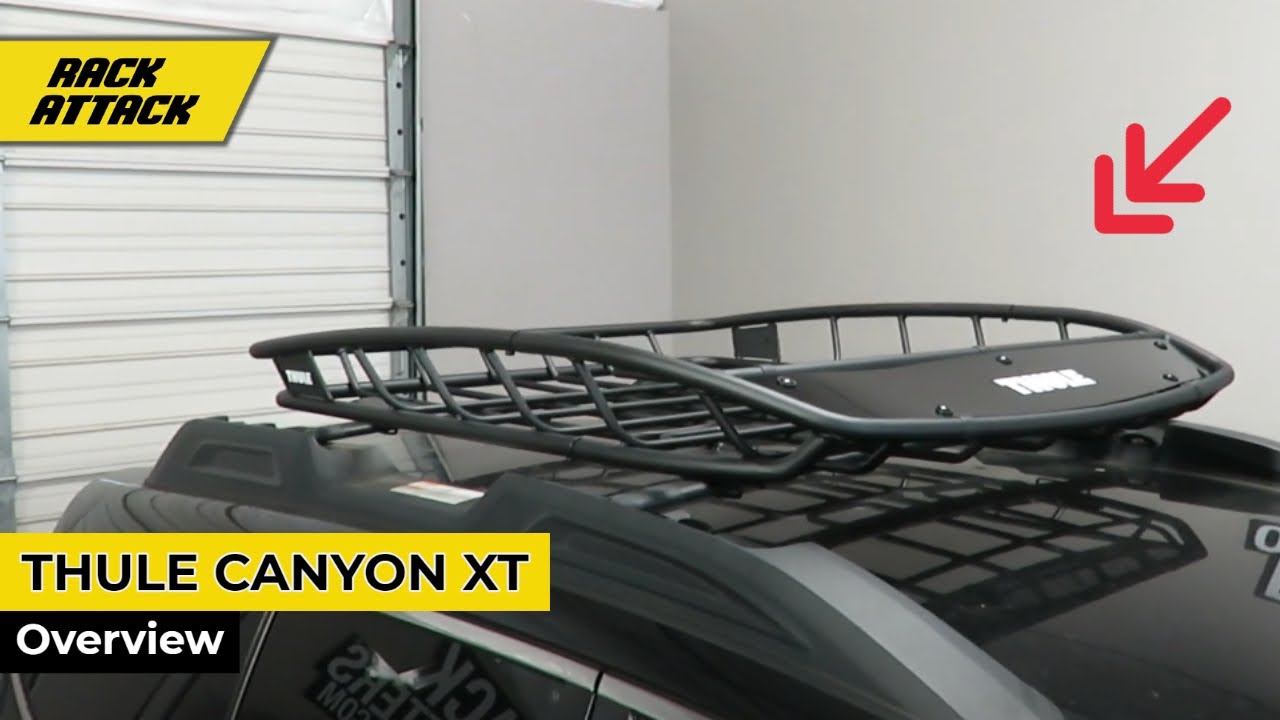 Subaru Outback with Thule Canyon XT Rooftop Cargo Basket Overview
