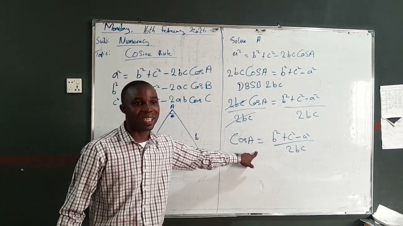 Cosine Rule 