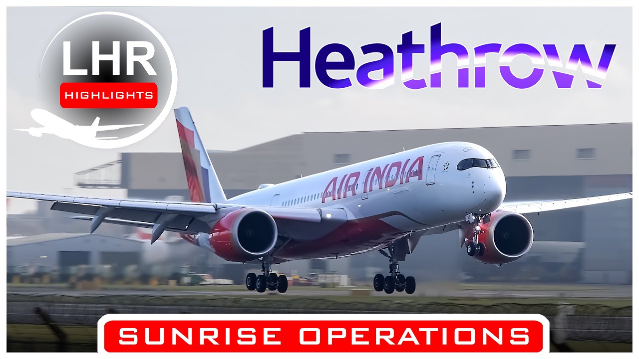 ✈️ HEATHROW AIRPORT | 15mins OF BIG JET ACTION!