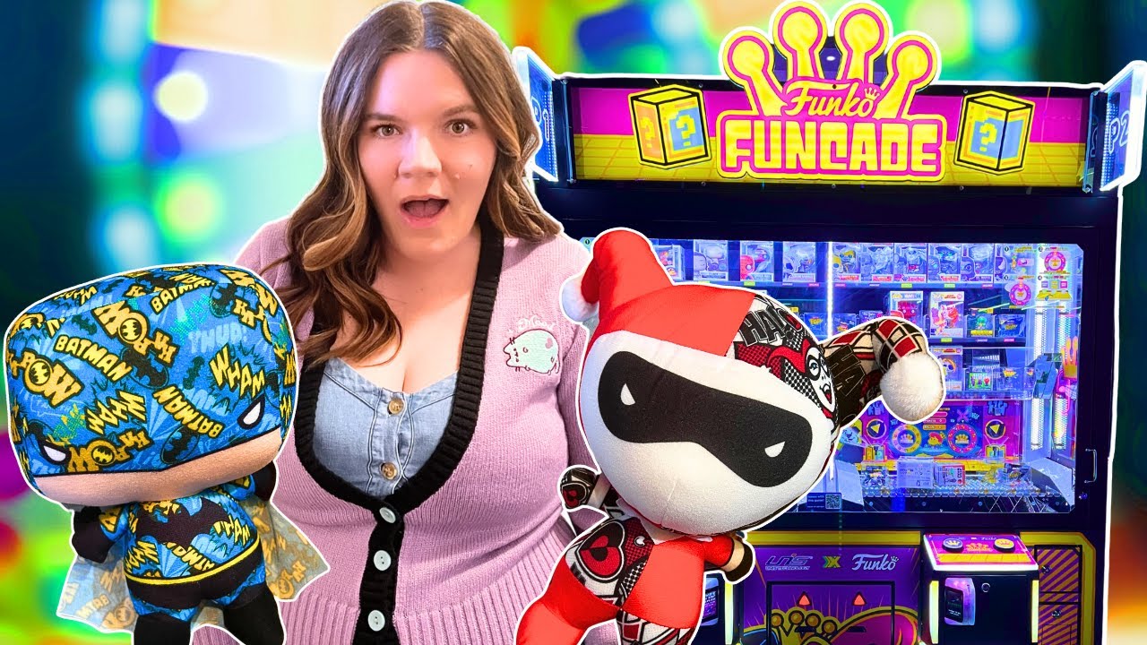 EPIC PRIZE WINS from Claw Machines and Funko Funcade!