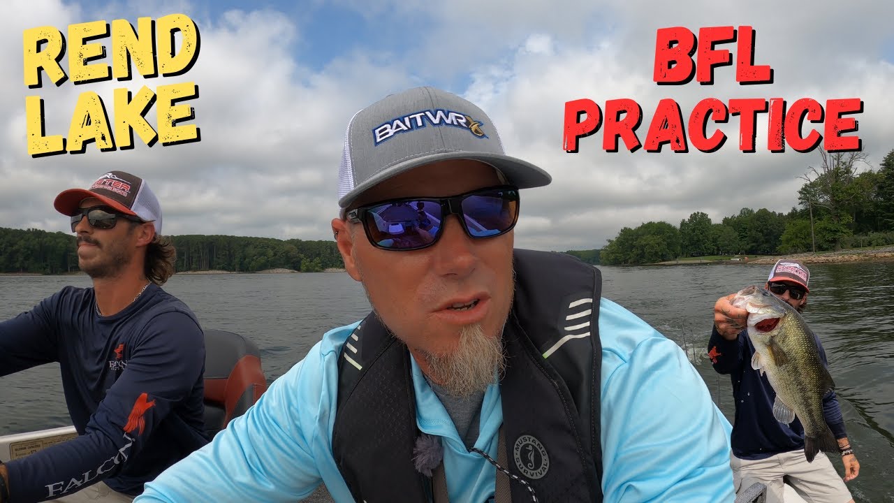 Rend Lake BFL Bass Tournament Practice with Oliver Siebert July 18th 2025