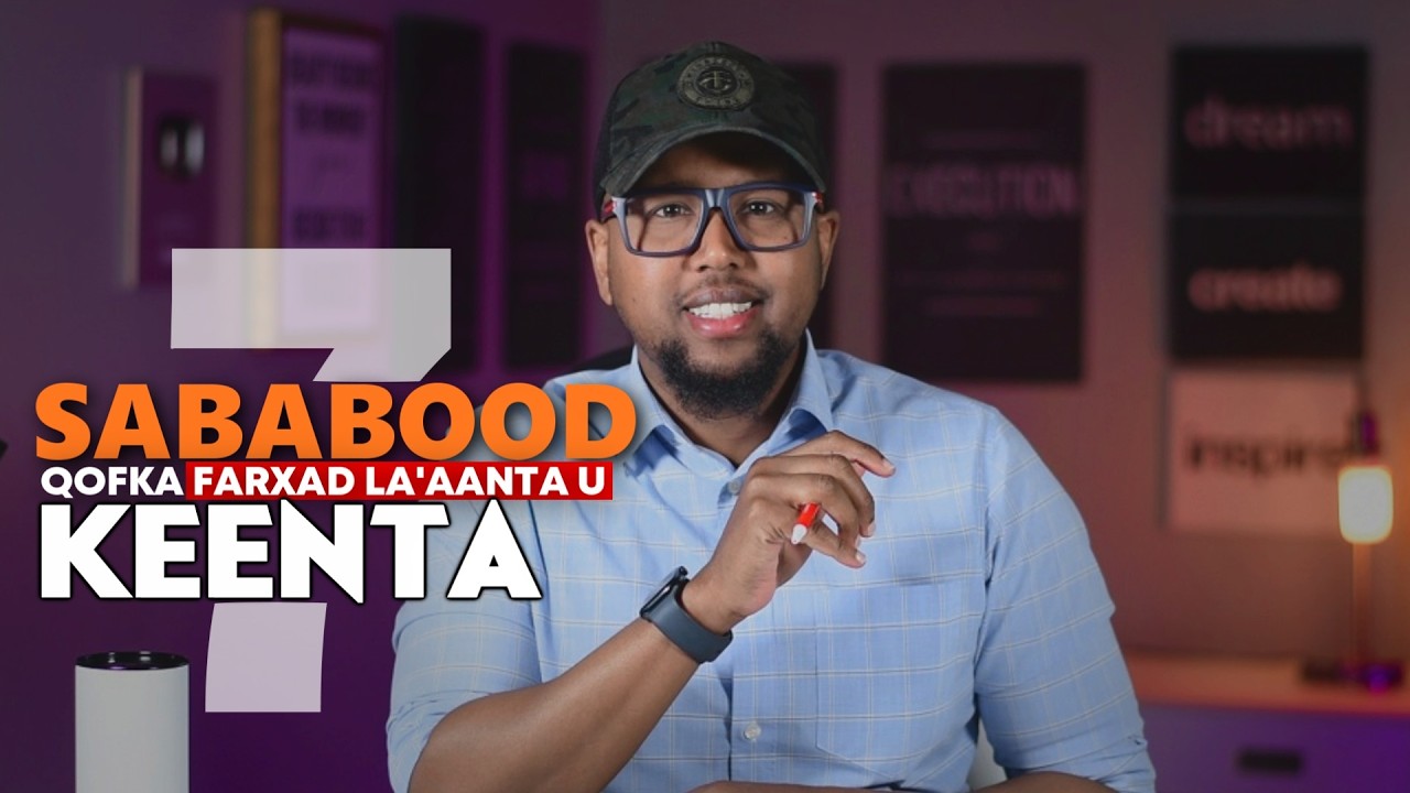 7 Sababood Qofka Farxad La'aanta u Keenta.