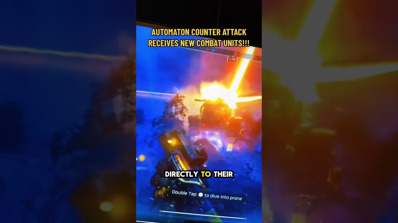 New Automaton Combat Units Spotted!!! #helldivers2 #helldivers #helldivers2news #gaming #40k #halo