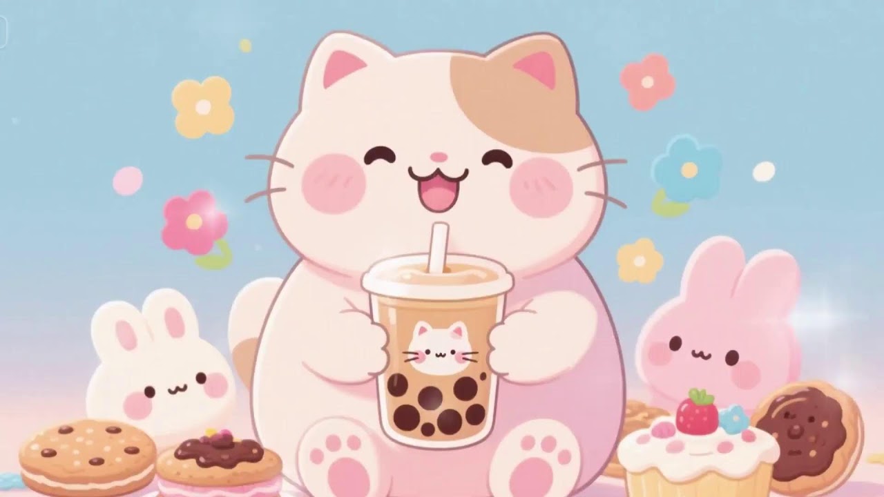 Coffee Time 🍑 Lofi Hip Hop Radio 🐱 Relax /Chill / Study / Stress /Relief