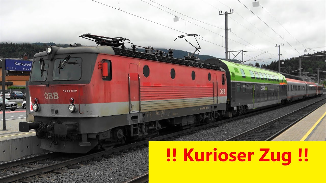 ❗❗Kurioser Zug❗❗👀 & RailJet Sonderhalt in Rankweil Vorarlberg & Taurus Lokzug