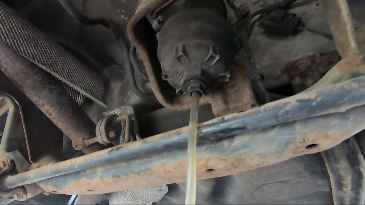 Mondeo MK IV wymiana filtra paliwa