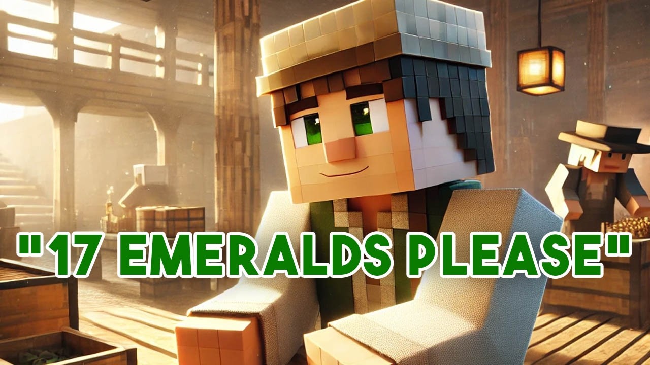 Minecraft ASMR Roleplay: Trading with a Villager Again