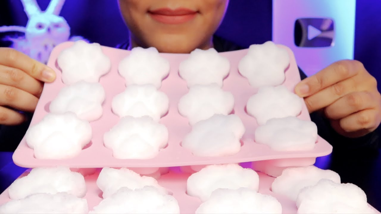 ASMR POWDEY ICE PUPPY PAWS/ FOOFYS LAST VISIT @ 6:56