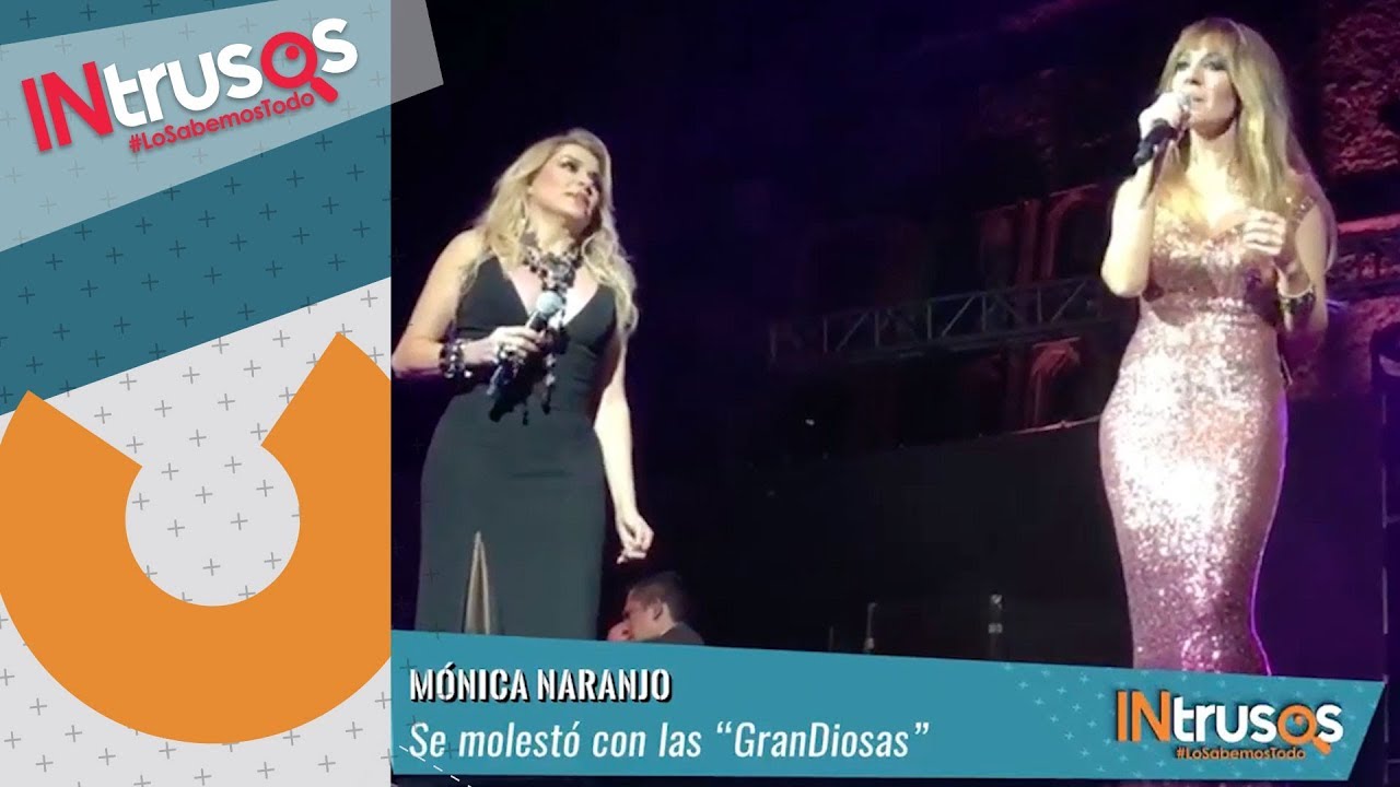 Mónica Naranjo se molestó con las 