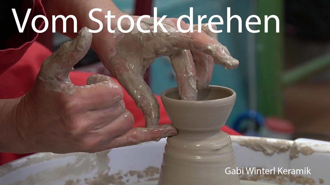 Vom Stock drehen - Basics auf der Drehscheibe - Gabi Winterl Keramik