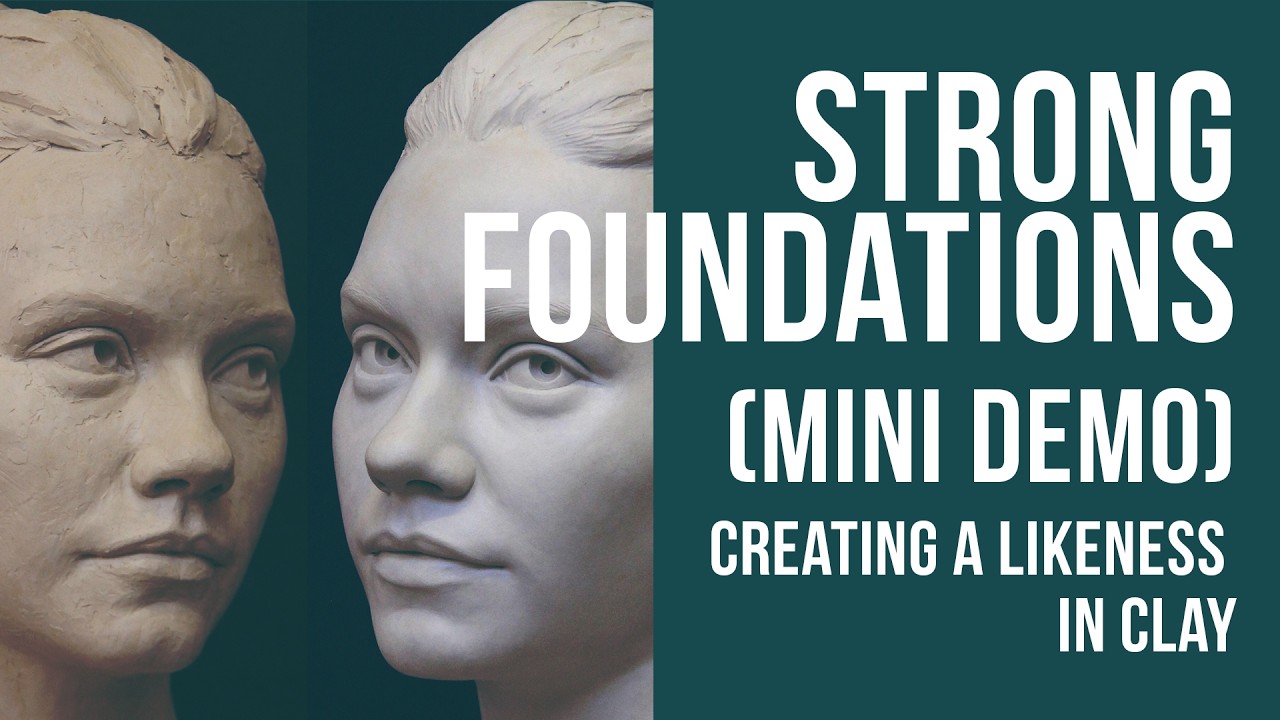 Free Lesson! Strong Foundations - Creating a likeness in clay | Sculptingmasterclass.com