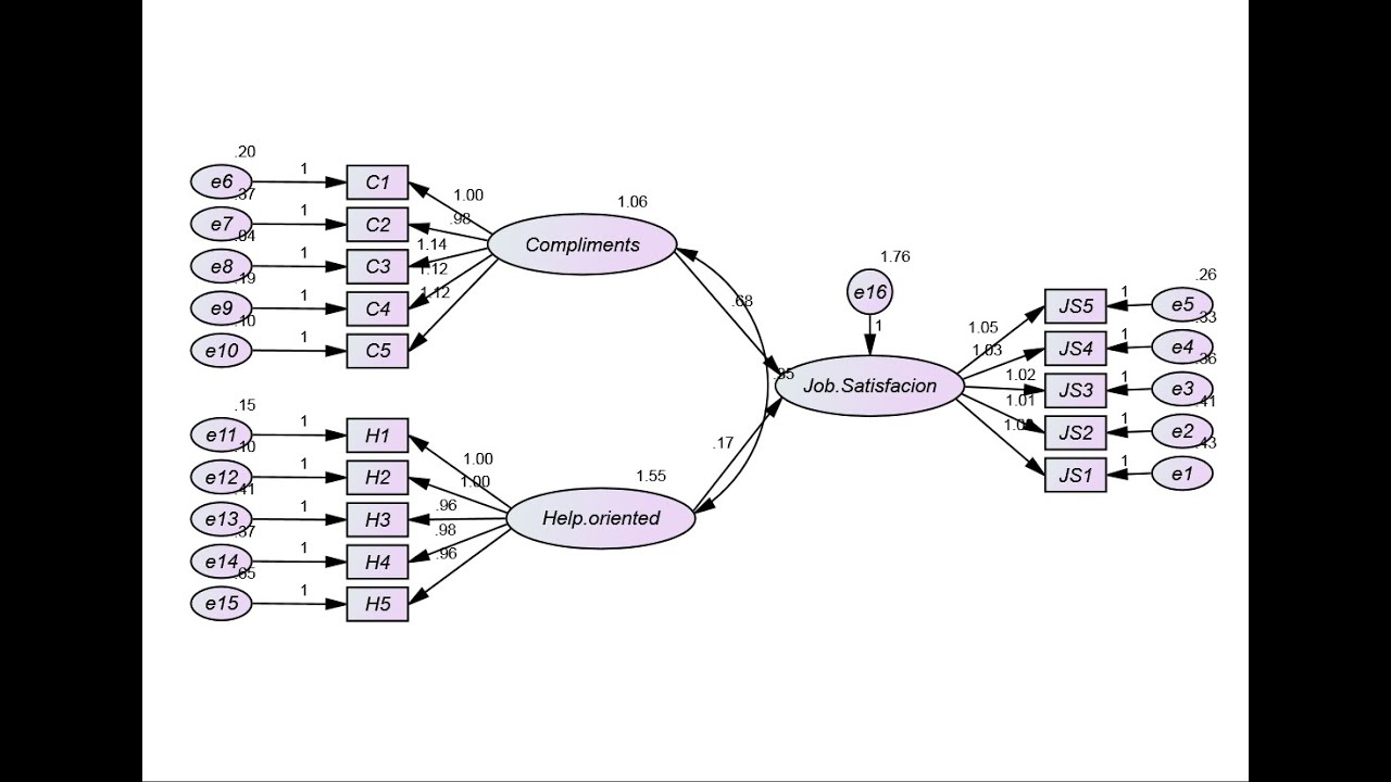 #SPSS : Lesson 140: أشهر مكونات نمذجة المعادلات الهيكلية Components of structural equation modeling