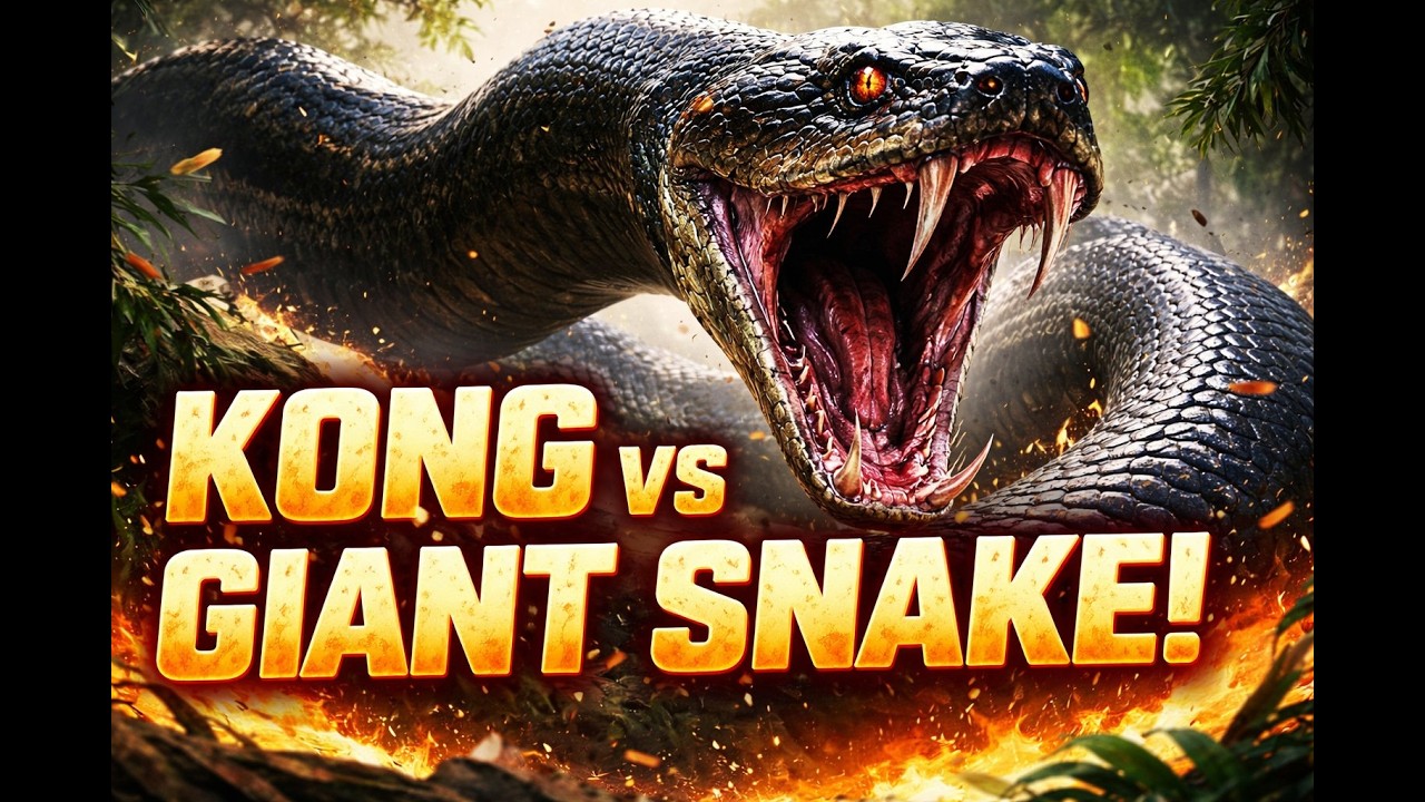 Kong: Protector of the Jungle | Kong vs The Black Snake | Jungle Ka Hero Kong