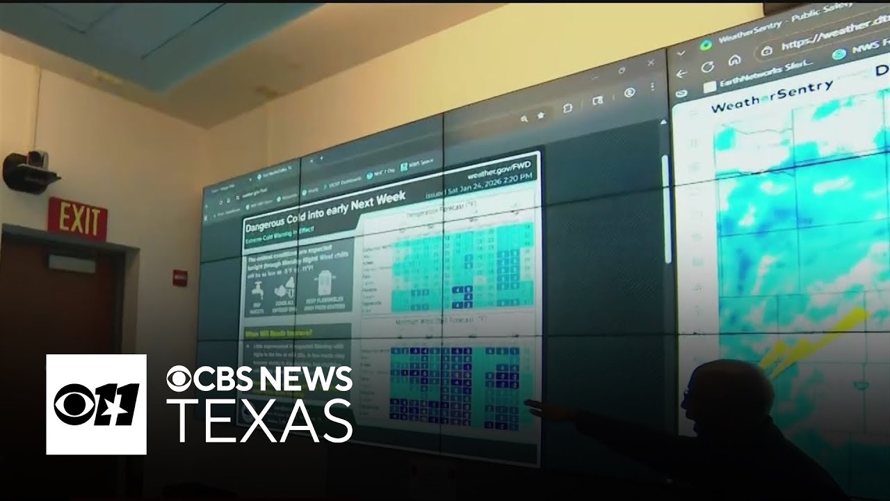 Frisco activates emergency center as icy roads strain first responders across North Texas