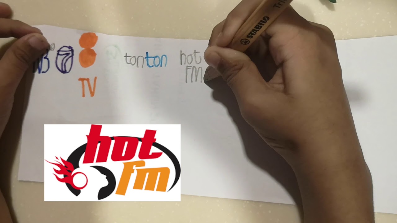 TV3 NTV7 8TV TV9 Tonton HotFm FlyFM OneFM Logo Draw