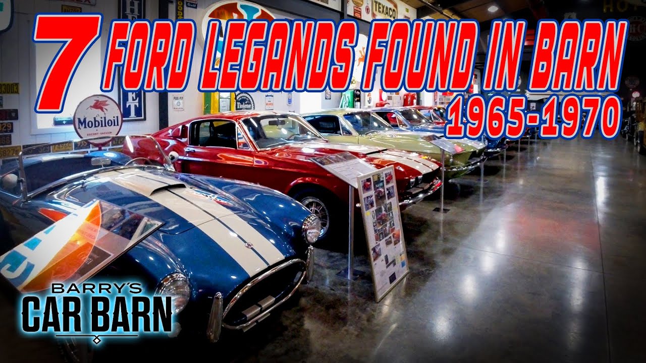 BARRYS CAR BARN
1st GENERATION SHELBY'S 1965-1970