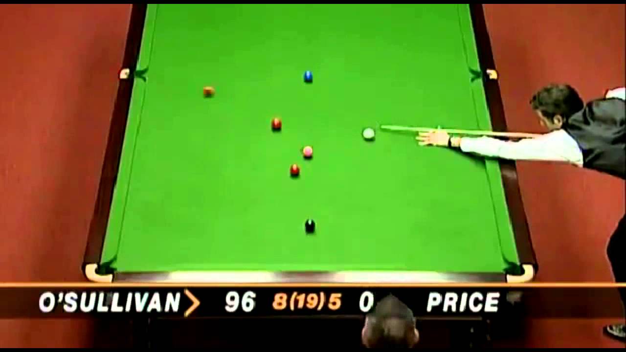 Ronnie O'Sullivan Najszybszy 147 w historii 5 minut 8 sekund Mistrzostwa Świata 1997