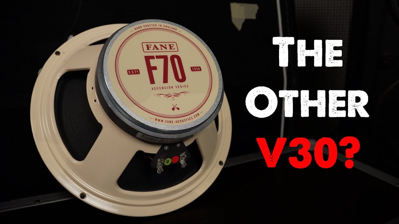 Britain's Finest Speakers? Fane Acoustics F70 Demo and Shootout - vs Celestion Vintage 30 & more
