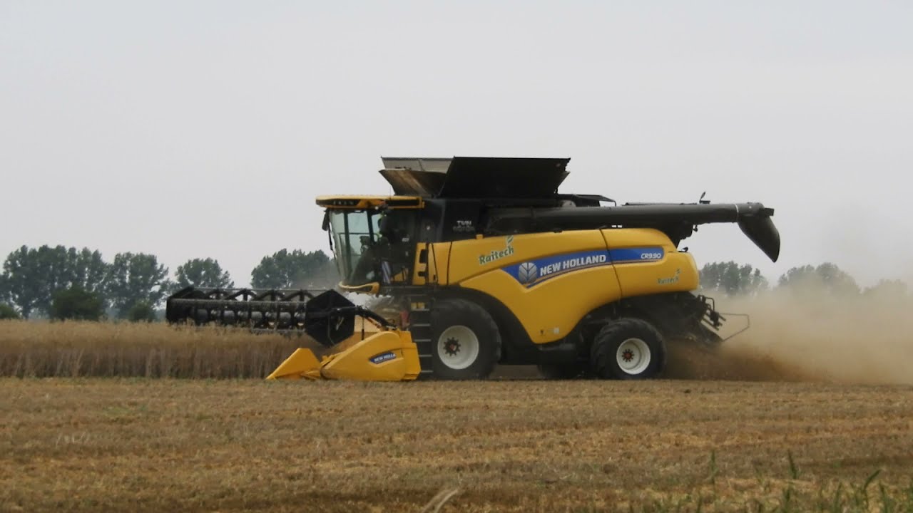 New Holland CR 9.90 & New Holland CR 8.80 -żniwa 2021 Top Farms Wielkopolska