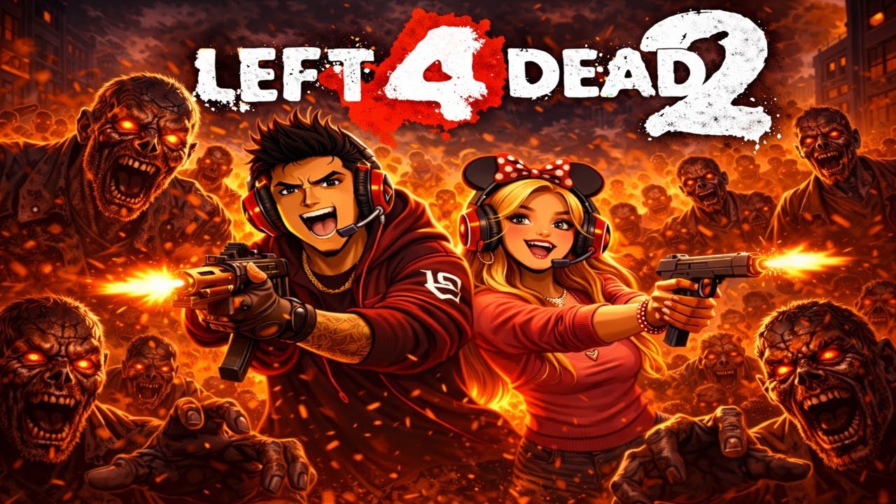 🔴 Left 4 Dead 2 LIVE | What Could Go Wrong 🤷‍♂️ (Portrait)