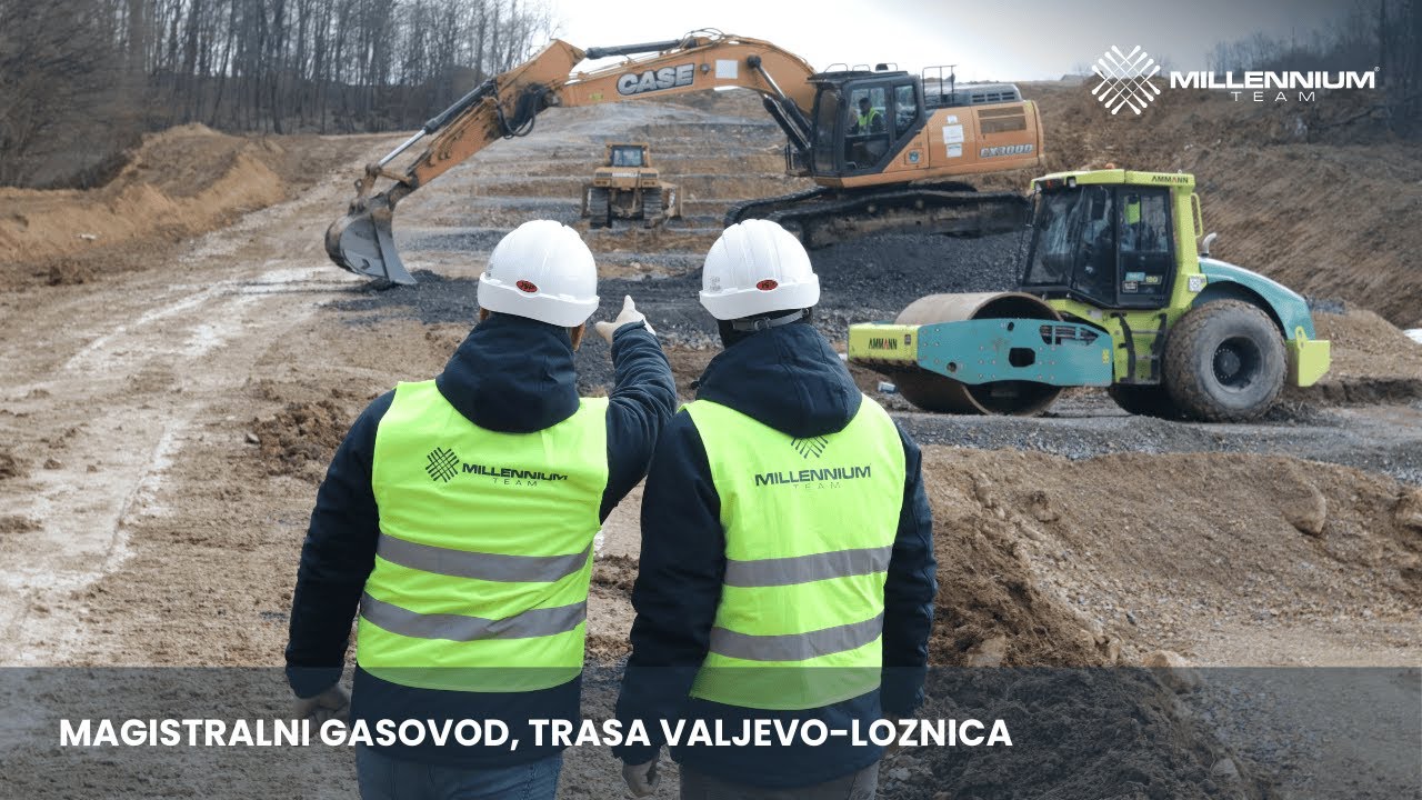 Magistralni gasovod, trasa Valjevo-Loznica