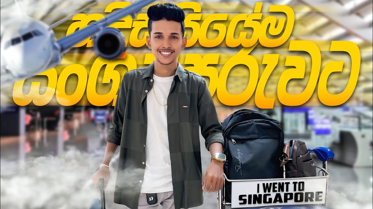 හදිසියේම ආයෙත් සිංගප්පූරුවට Flight 2කින් ✈✈ | VLOG 86