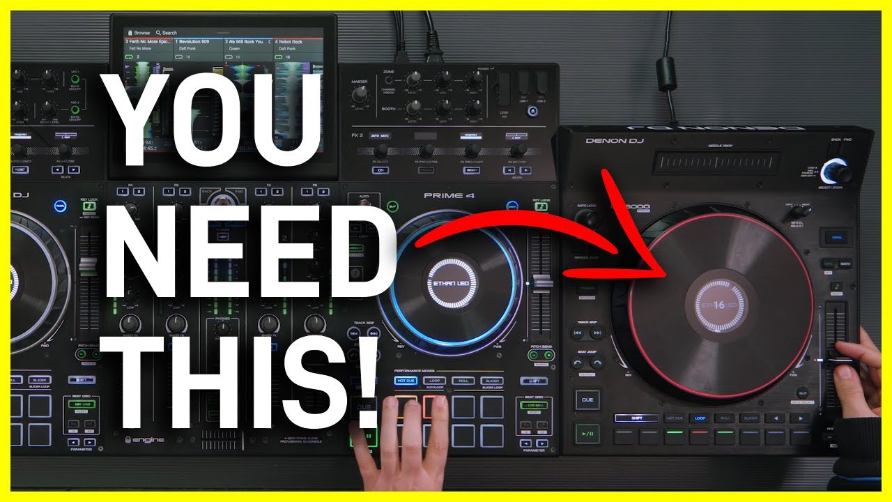 DENON DJ ( LC6000 + PRIME 4 ) ETHAN LEO PERFORMANCE