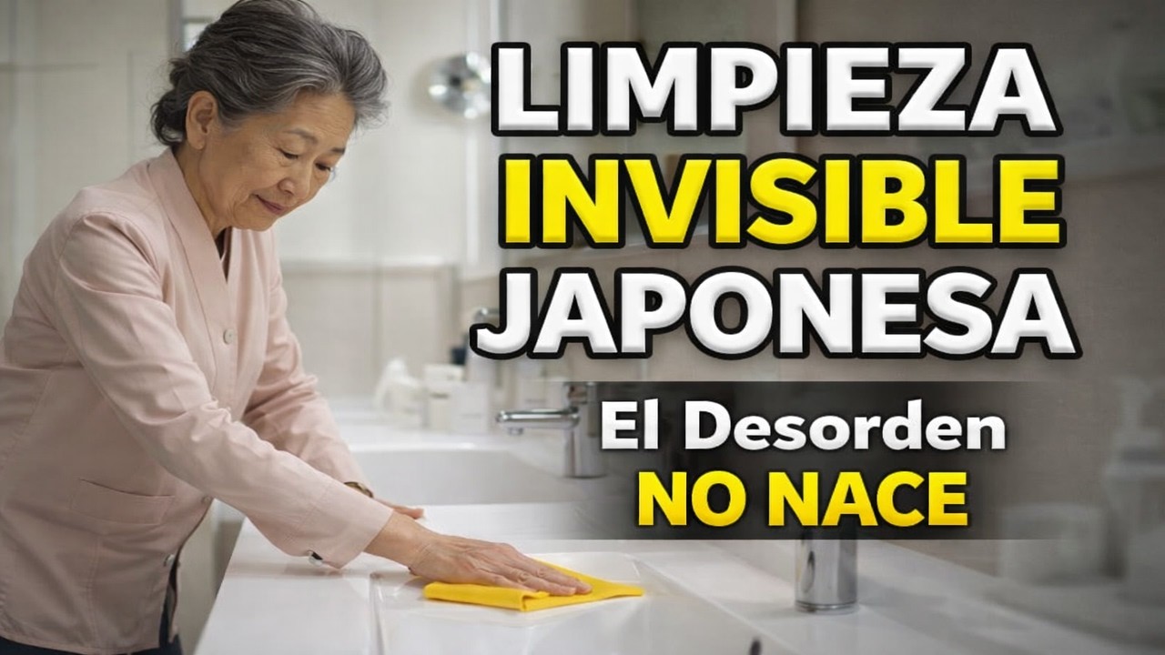 Limpieza Invisible Japonesa: los Hábitos que ELIMINAN el Desorden Antes de que Aparezca