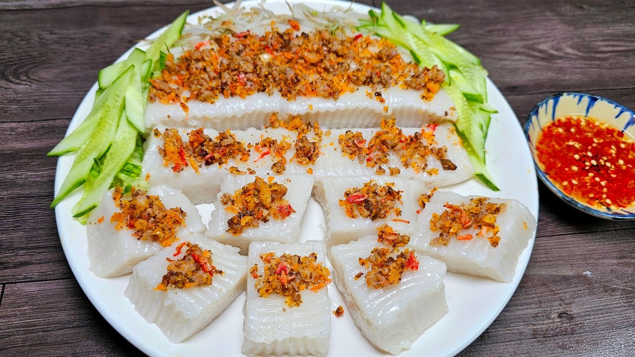 B&Aacute;NH Đ&Uacute;C MẶN  - c&aacute;ch l&agrave;m B&aacute;nh đ&uacute;c mặn nước cốt dừa dẻo mềm b&eacute;o ngon - T&uacute; L&ecirc; Miền T&acirc;y