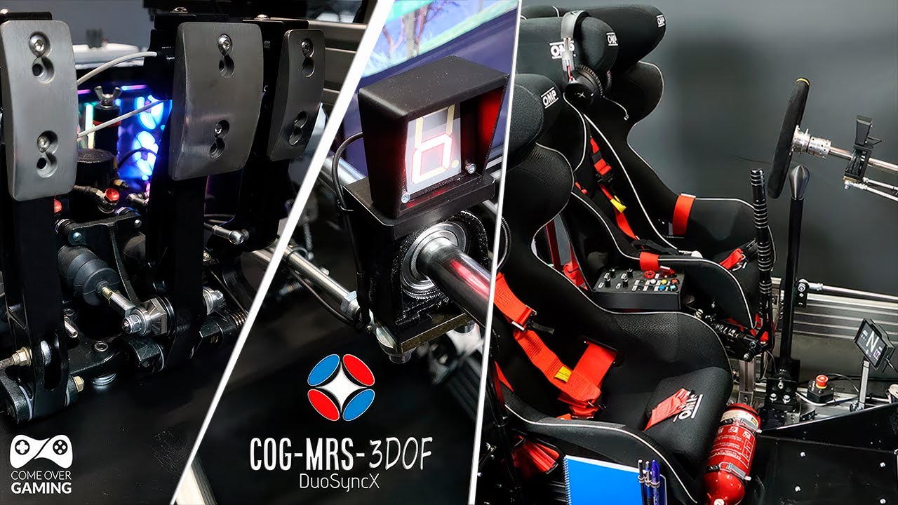COG-MRS-3DOF DuoSyncX Professional Rally Simulator | Launch Trailer