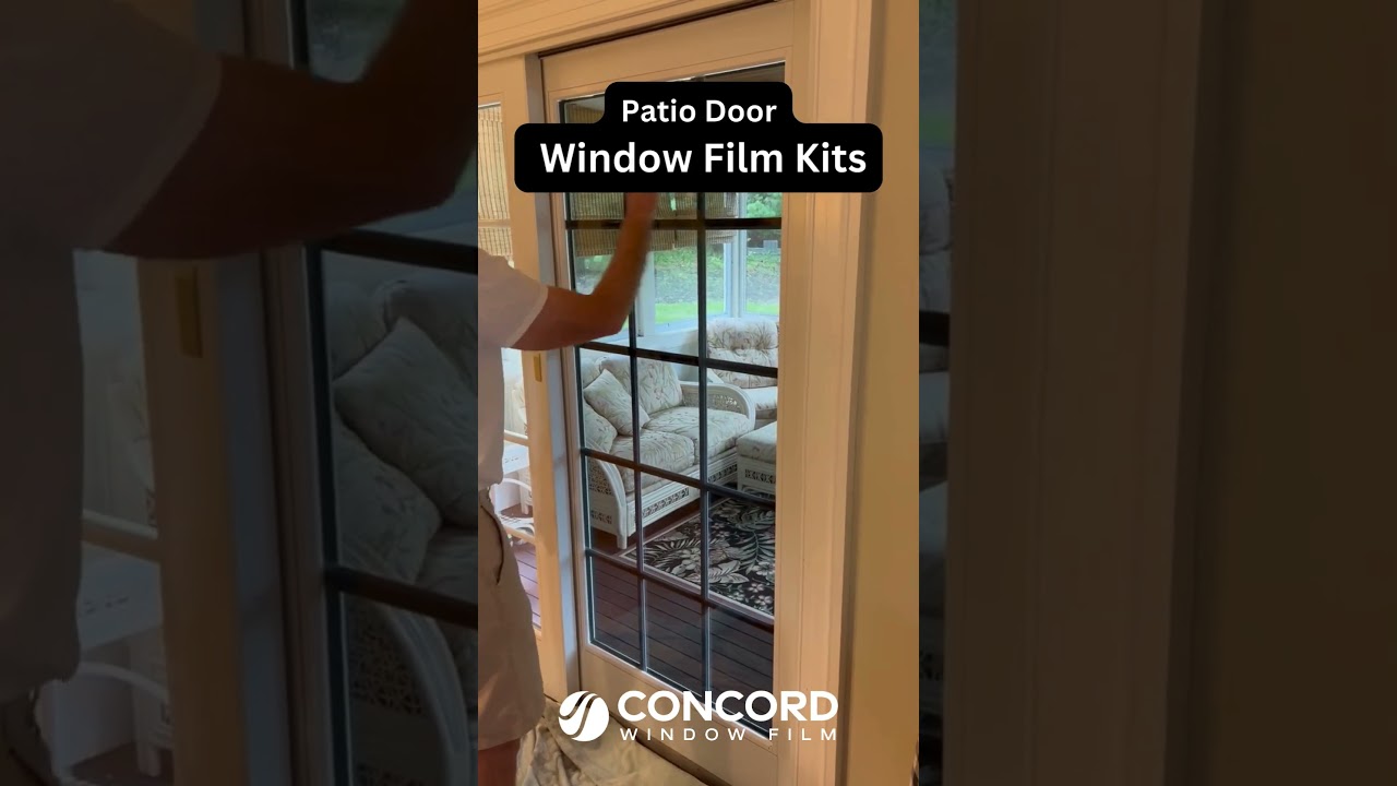 Patio Door Window Film Kits