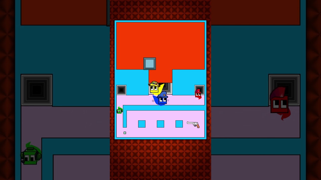 Square race game - Pistol Arena