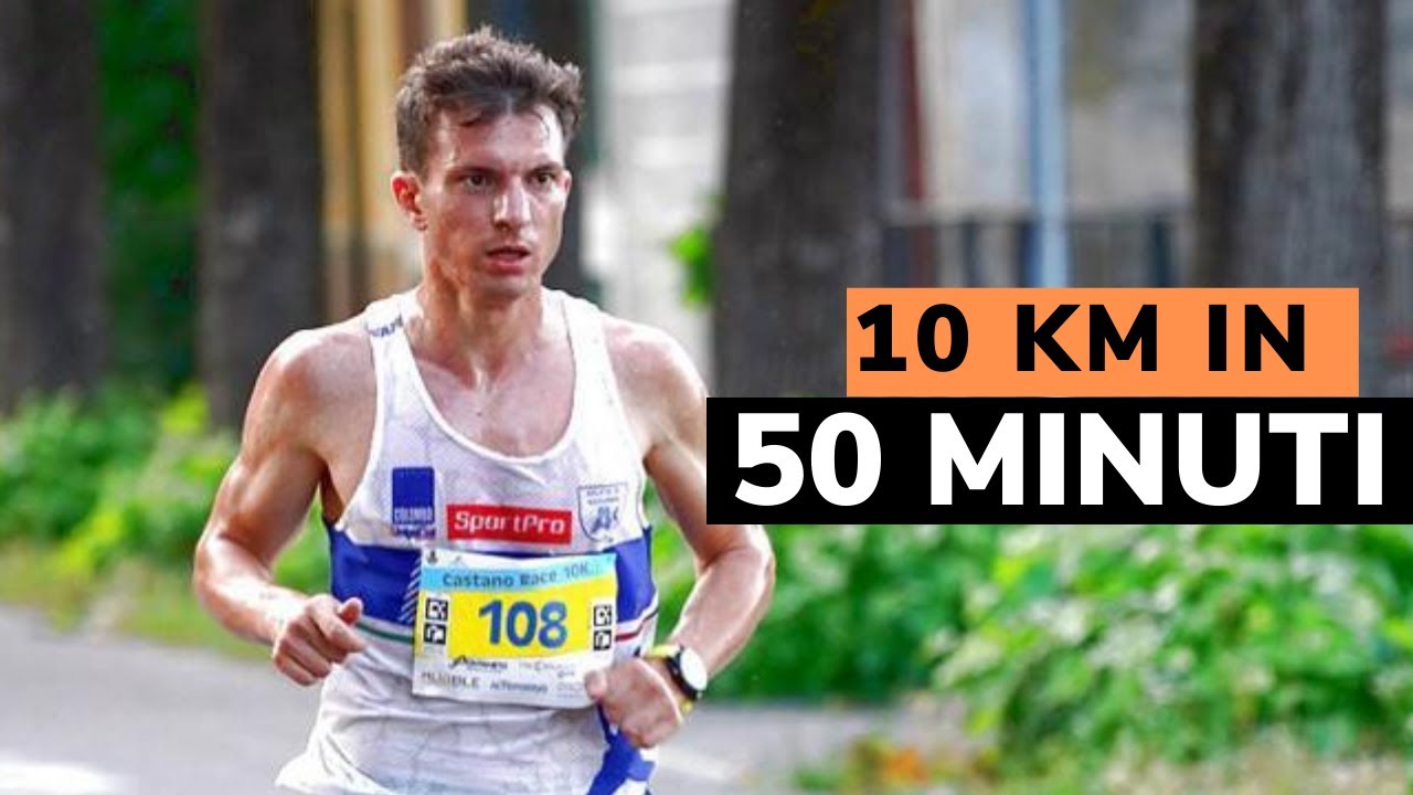 Correre 10 km in 50 minuti, come fare e come migliorarsi