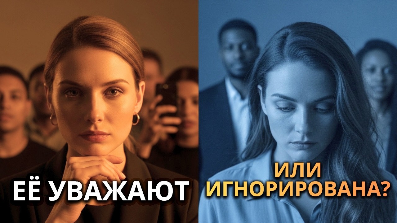 Чем отличается уважаемая женщина от той, которую игнорируют?