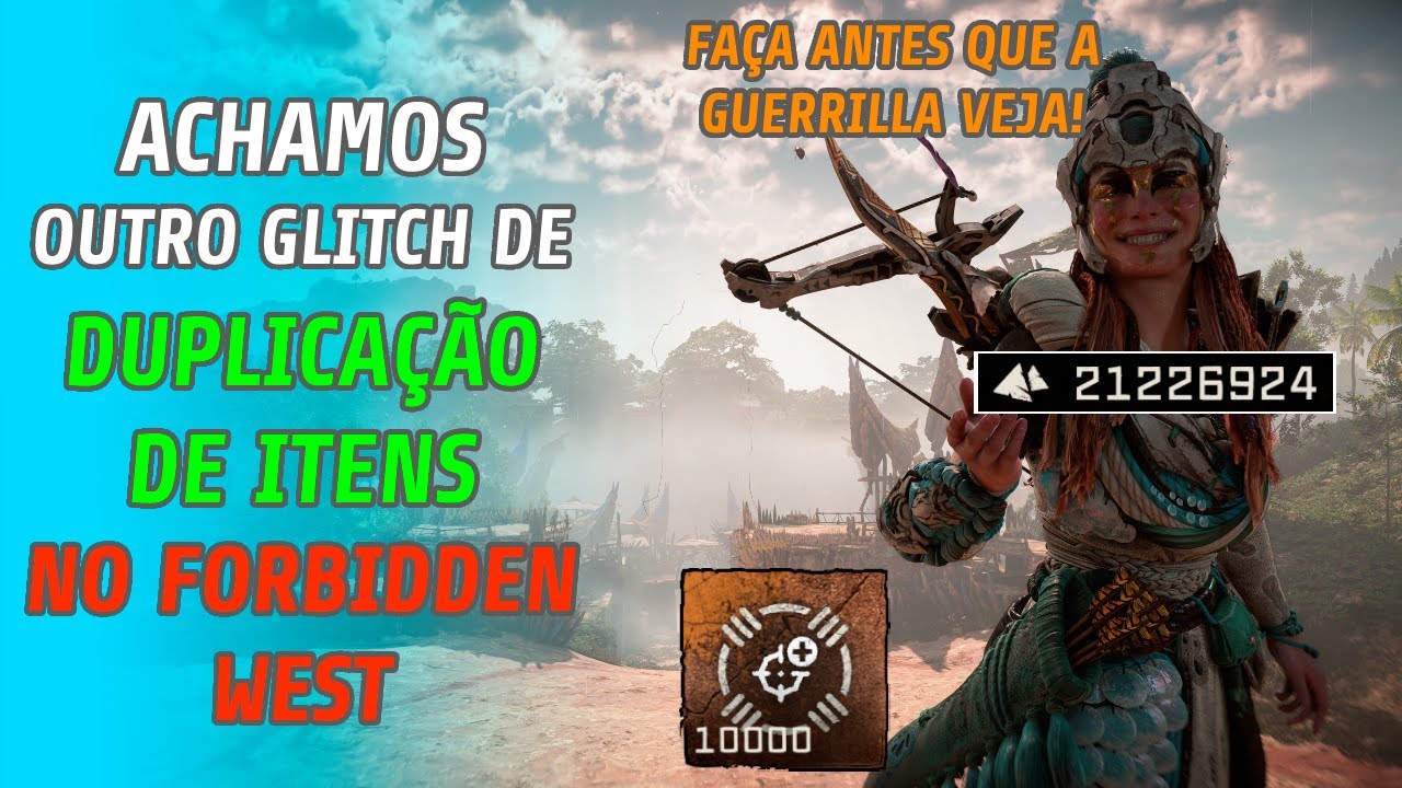 Novo glitch de Duplicação de itens - Horizon Forbidden West