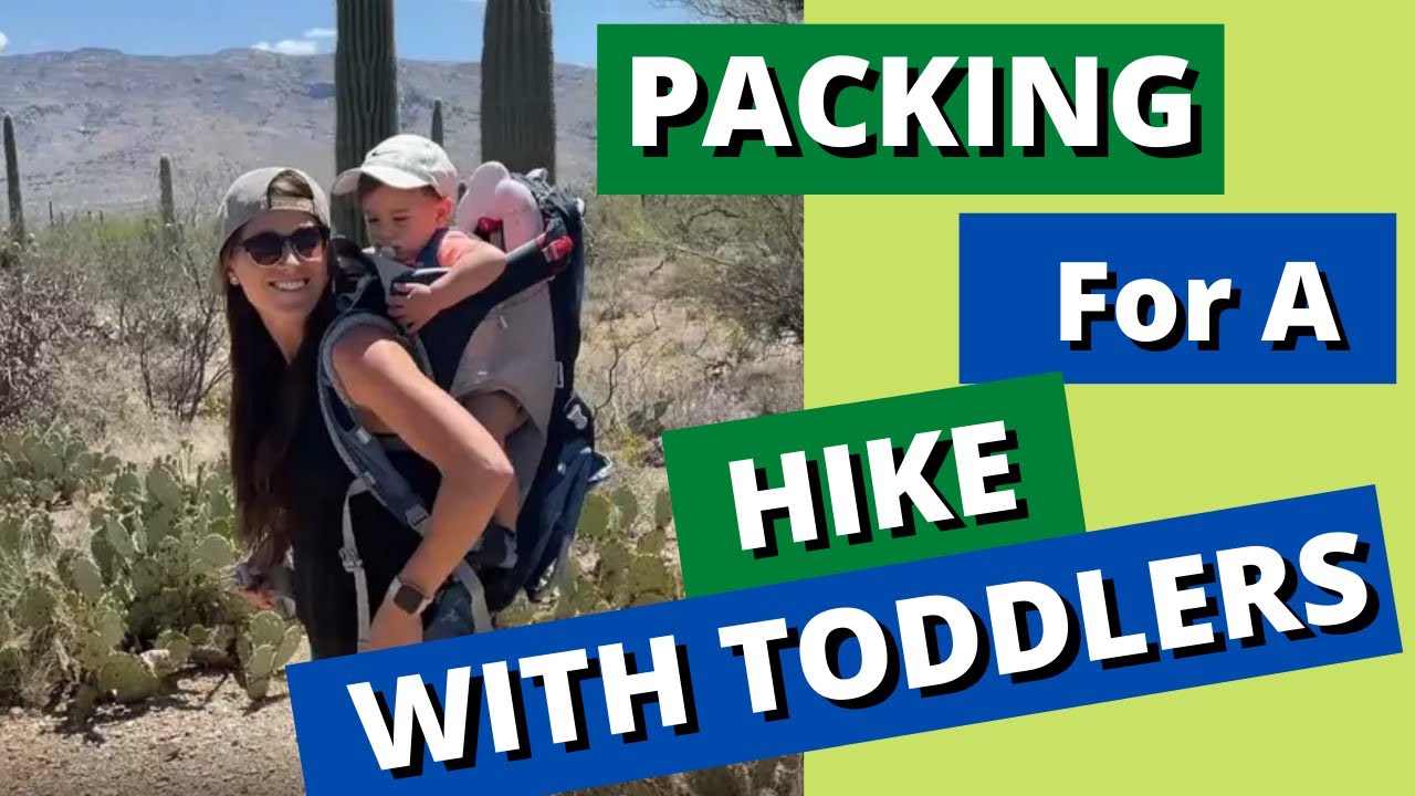 What I pack when Hiking with a Toddler 🥾🎒🧢