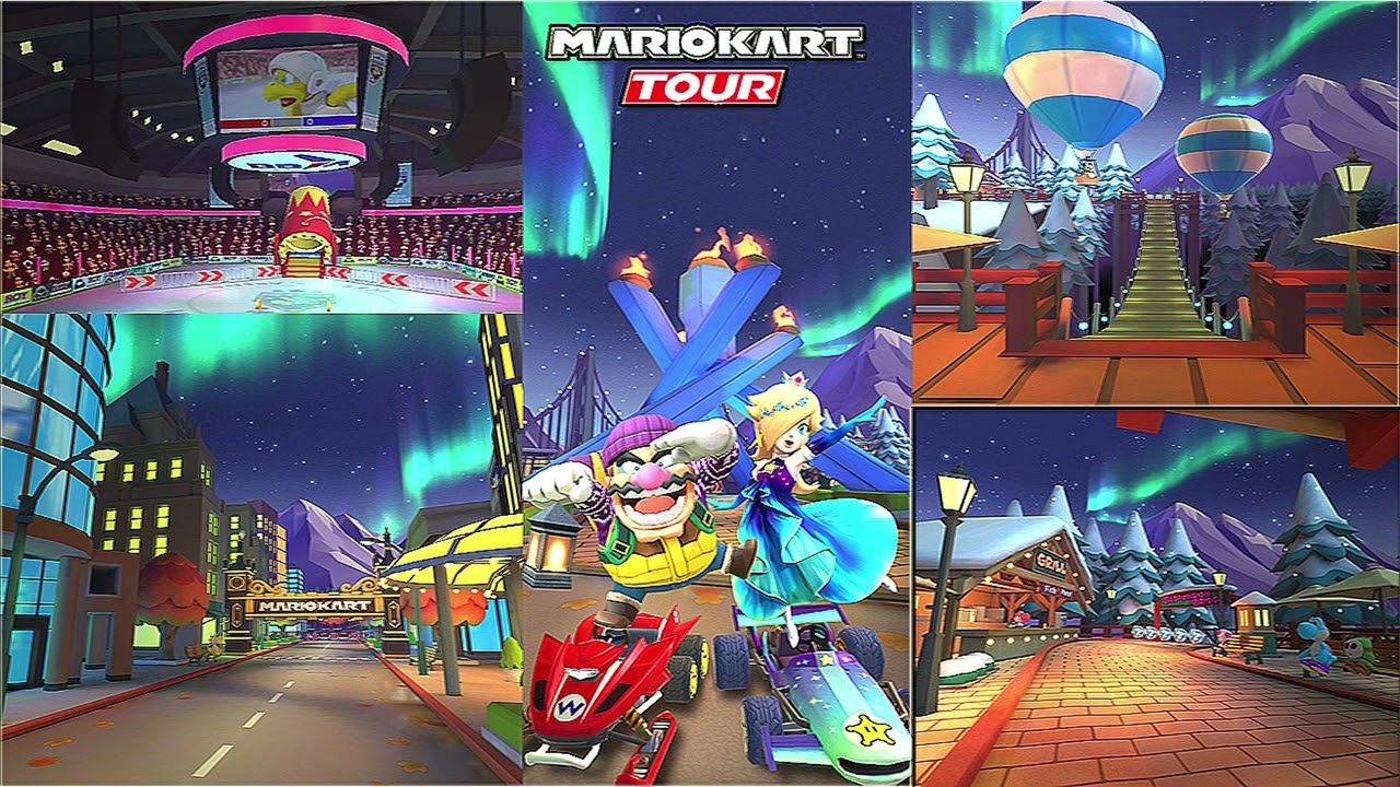 Vancouver Velocity, but it's slowed down - (Mario Kart Tour)