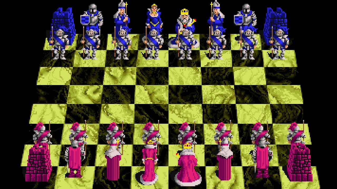 BATTLE CHESS COMMODORE AMIGA 1988 (2026)- 🔵BLUE LONGPLAY