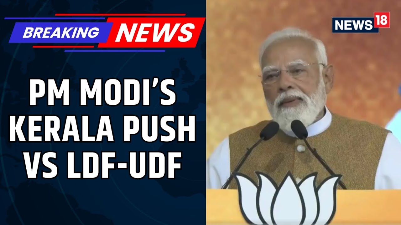 PM Modi Flags Amrit Bharat Trains In Kerala, Says Only BJP-NDA Can Deliver Development | News18