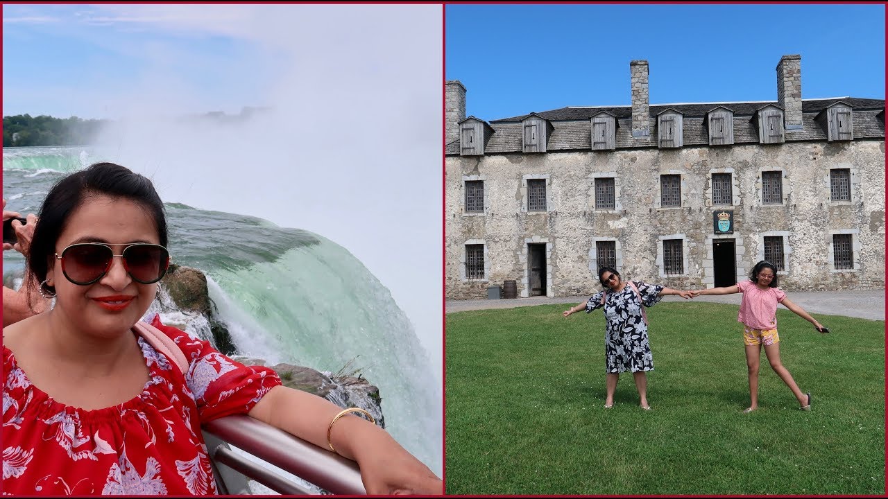 Niagara Falls & A Haunted Fort   | Indian Family In USA | Simple Living Wise Thinking