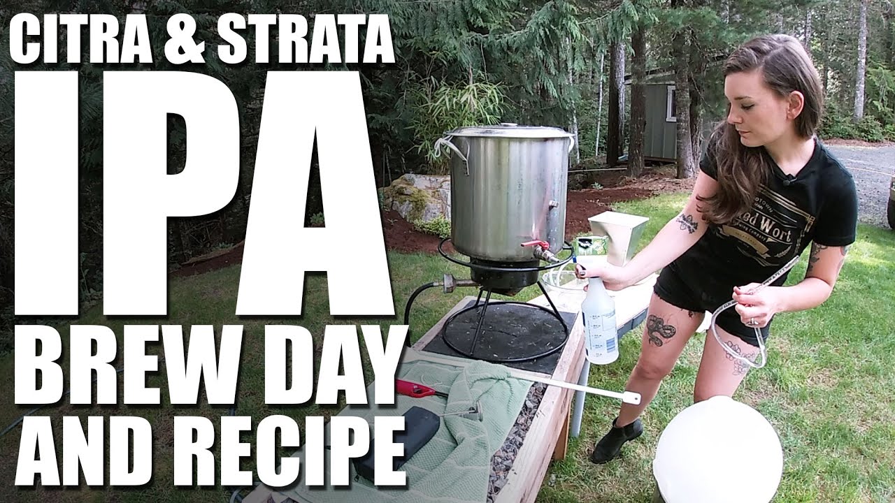 How to Brew a Citra & Strata IPA (Full Brew Day & Recipe)