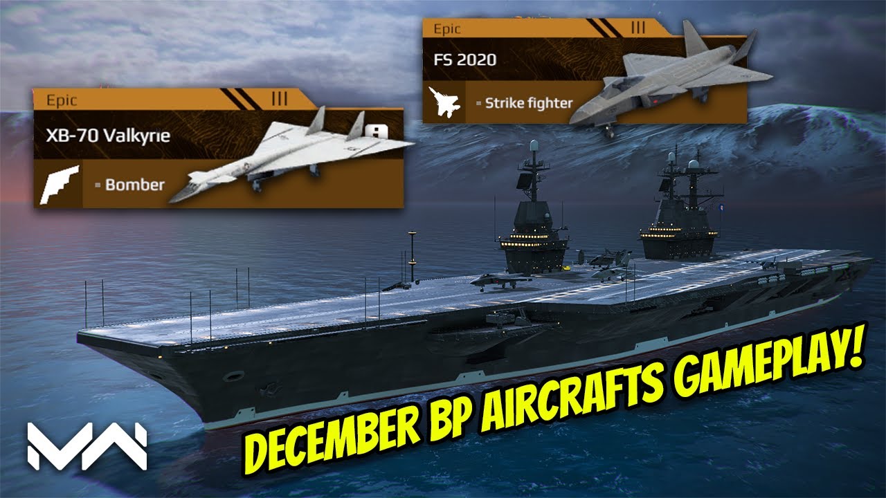 Valkyrie & FS 2020 Aircrafts Gameplay! | Modern Warships