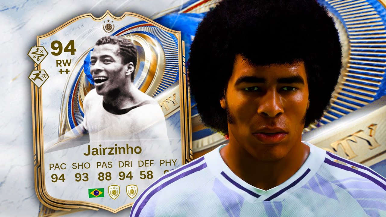 94 TOTY Icon Jairzinho FC 26 Examen du joueur