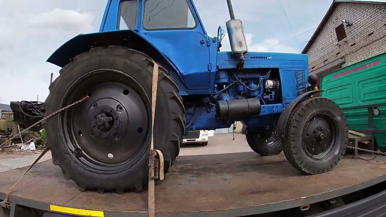 Перевезення МТЗ 80 в Масевичі Рівненської обл. Забрав ЮМЗ 6 по дорозі назад