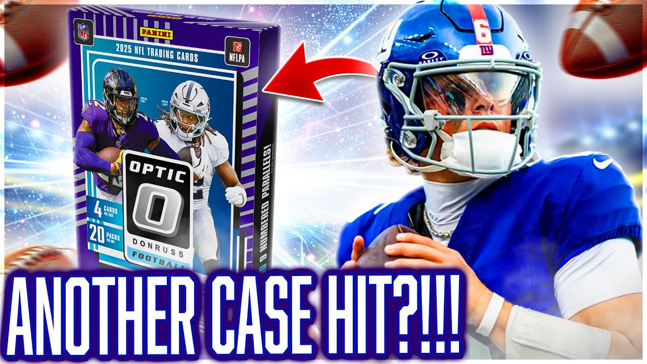ЕЩЕ ОДИН УДАЧНЫЙ ЭКЗЕМПЛЯР?!!! | Обзор коллекционного набора Panini Optic NFL 2025 года