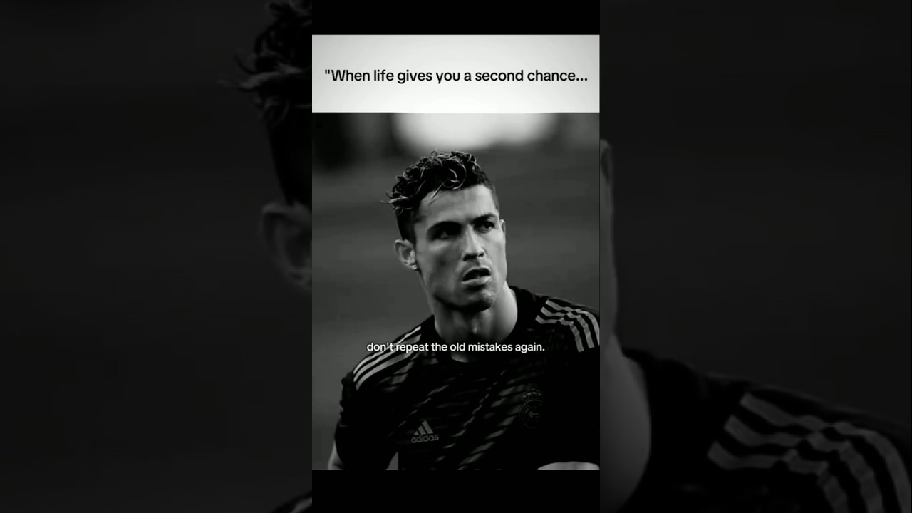 When life gives you a second chance don't repeat the old mistakes again 