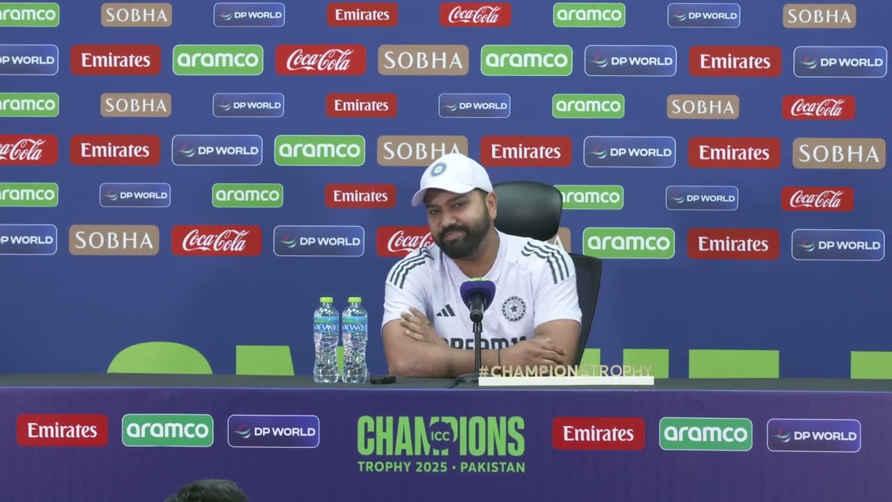 Rohit Sharma | India Captain | India Vs. Bangladesh | ICC Champions Trophy |  Press Conference