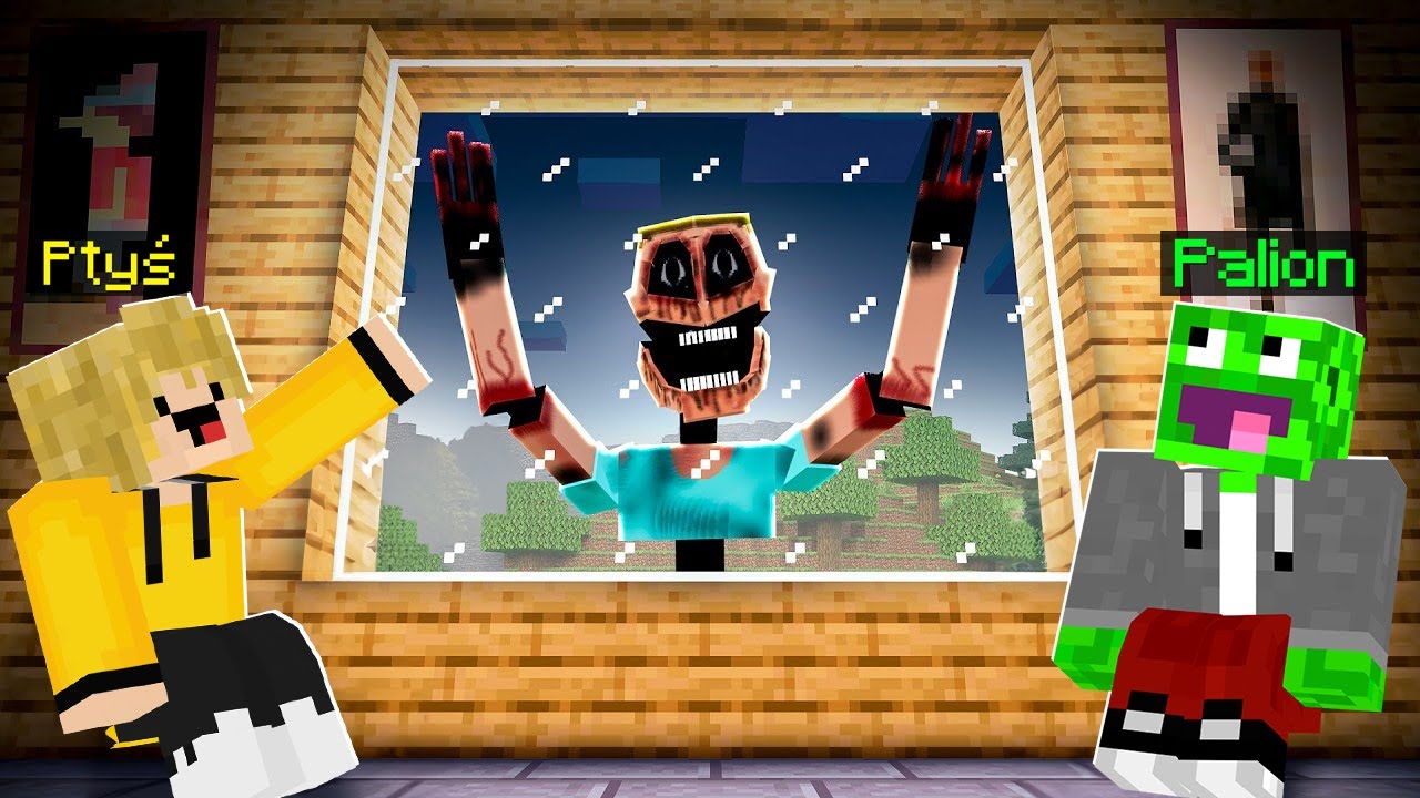 CHOWAMY SIĘ PRZED STRASZNYM POTWOREM w Minecraft!