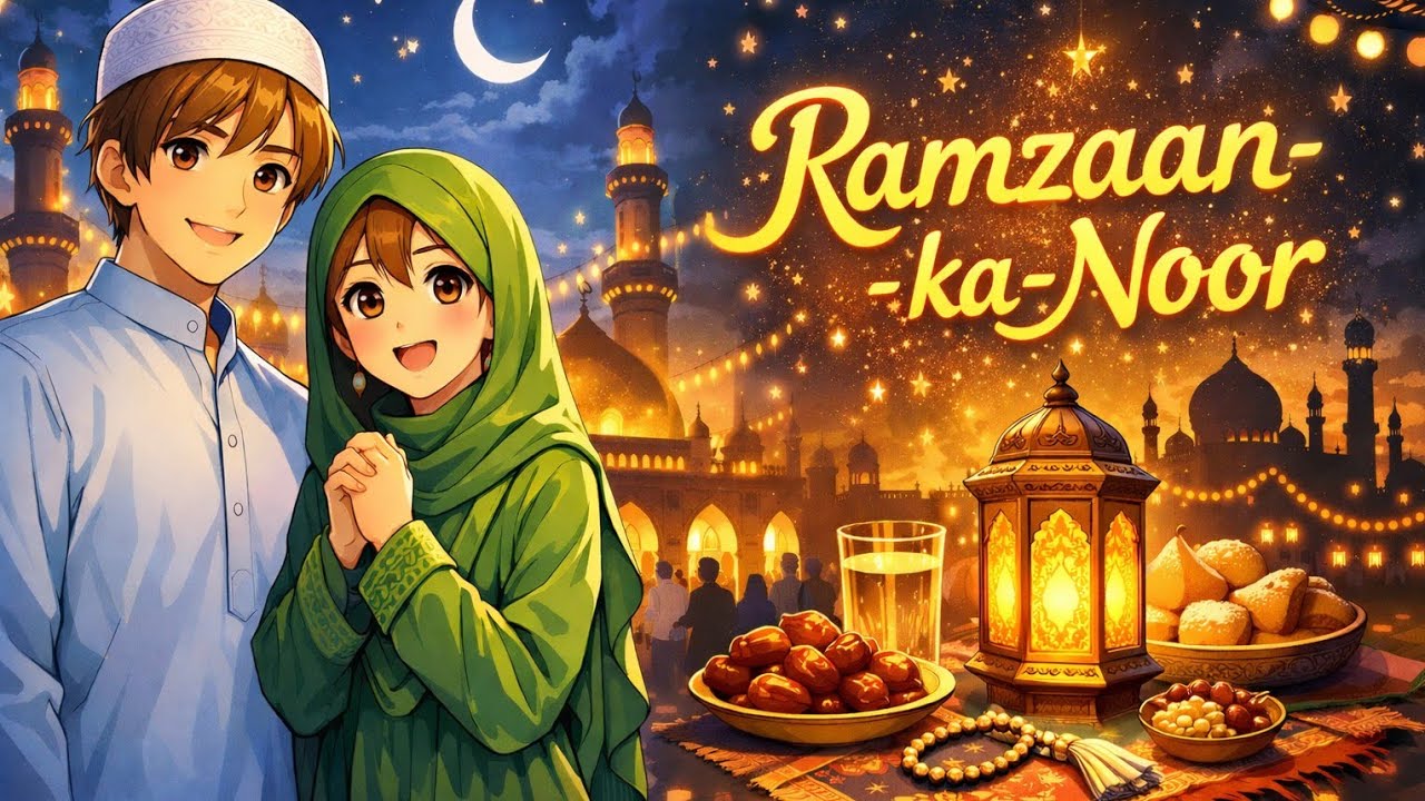 Ramzaan Ka Noor 🌙 | Beautiful Islamic Reminder | Emotional Nasheed